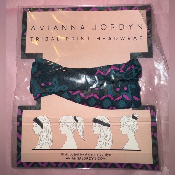 Avianna Jordyn Tribal Print Headwrap NWT - Picture 3 of 5